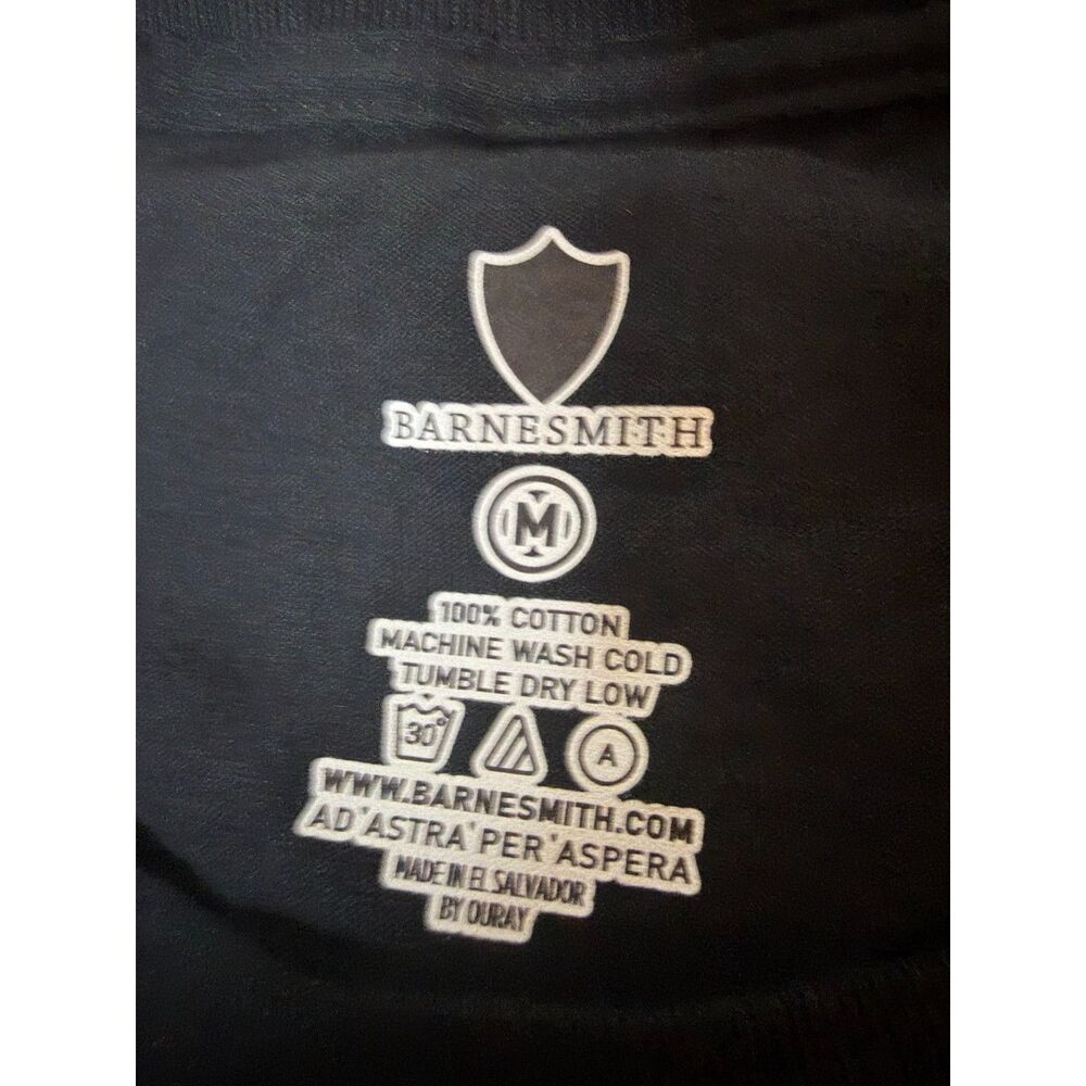 Barnesmith Northeastern University Long Sleeve T-Shirt Black Graphic Men's M NWT